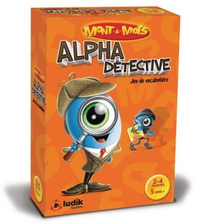 Mont-à-mots Alpha Détective- Jeu d'épellation et de vocabulaire | Jeux éducatifs