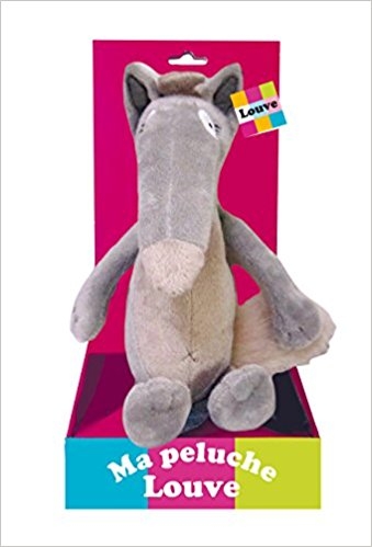 Ma Peluche Louve (Sans Vêtement) | Peluche et marionnette