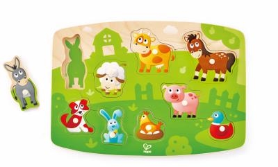 Puzzle en Bois - La Basse-Cours (Farmyard) | Puzzle en bois