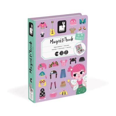 Magnétibook - Costumes filles | Jeux magnétiques