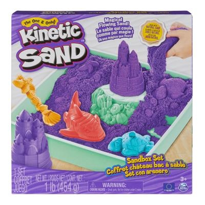 Kinetic Sand - Coffret château bac à sable (assortis) | Solutions sensorielles