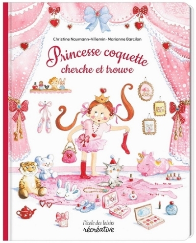 Princesse coquette cherche et trouve | Barcilon, Marianne (Auteur)