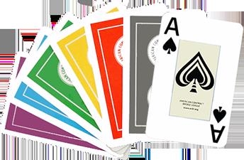 Cartes ACBL jumbo - une douzaine | Cartes