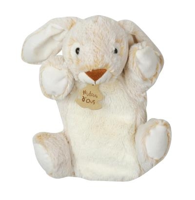 Marionnette - Z'Animoos Lapin 25 cm | Peluche et marionnette