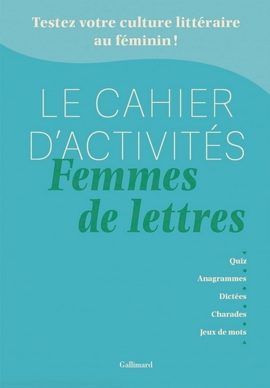 Le Cahier femmes de lettres | Dhoquois | Bidan