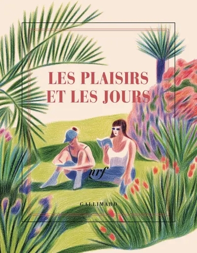 Carnet carré illustré «Les plaisirs et les jours» | COLLECTIF