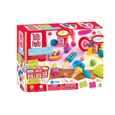 Pâte à modeler Tutti Frutti - Trio de sucettes glacées | Pâte à modeler