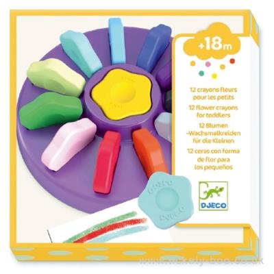 12 crayons fleurs pour les petits | Crayons, feutres et peinture