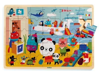 Puzzle en bois - Puzzle Aéroport | Puzzle en bois