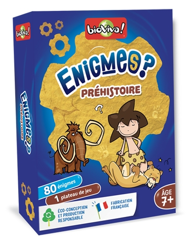 Énigmes - Préhistoire | Jeux éducatifs