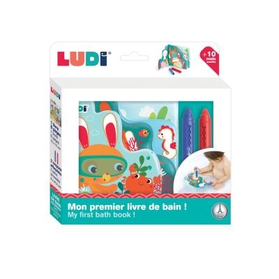 LUDI - Livre de bain Coloriage | Jeux pour le bain