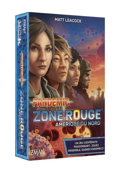 Pandemic zone rouge - Amérique du Nord | Jeux coopératifs