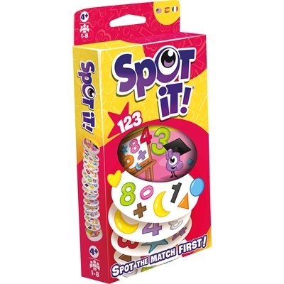 Spot it! / Dobble - 1 2 3 (Eco-Blister) | Jeux pour la famille 