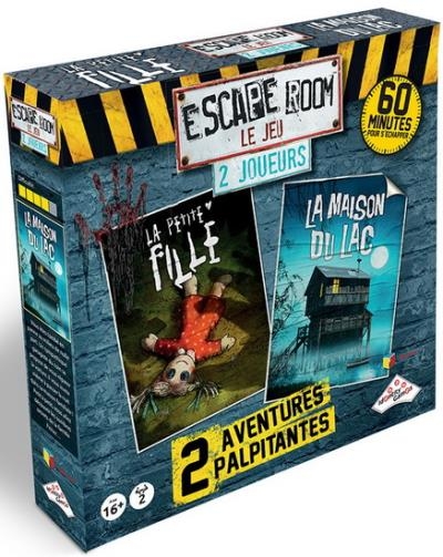 Escape Room - Coffret 2, 2 joueurs (2 scénarios Horreur) | Jeux coopératifs