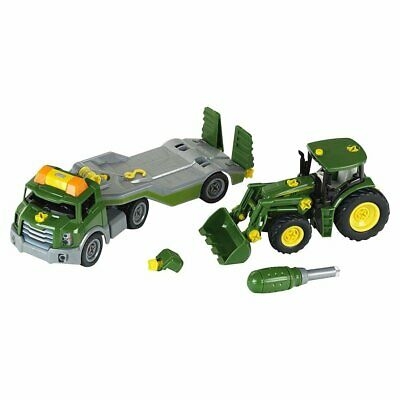 Tracteur avec transporter John Deere  | Motricité fine et globale