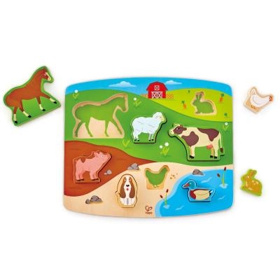 Puzzle en bois et jeu des animaux | Puzzle en bois