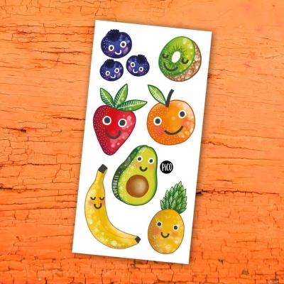 Tatouage temporaire - Fruits | Tatouage temporaire