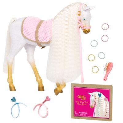 Cheval OG - Poulain Andalou 30 cm pour poupée de 46 cm | Jeux collectifs & Jeux de rôles