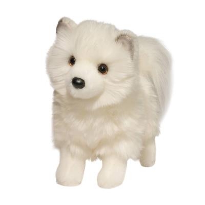 Peluche - Chien blanc | Peluche et marionnette