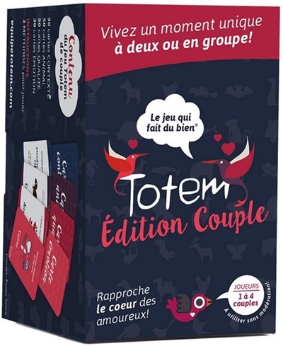 Totem - Le jeu qui fait du bien - Édition Couple | Jeux d'ambiance