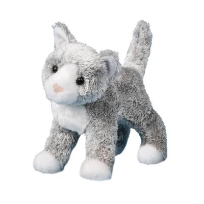 Peluche - Chat gris dispersé | Peluche et marionnette