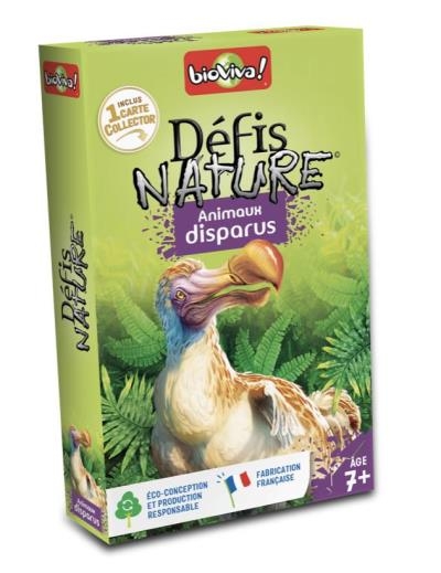 Défis Nature - Animaux disparus | Jeux éducatifs