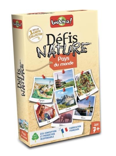 Défis Nature - Pays du monde | Jeux éducatifs