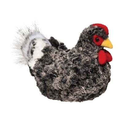 Peluche - Poule grise | Peluche et marionnette