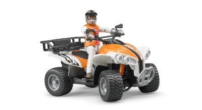 Bruder - Quad avec conducteur | Jeux collectifs & Jeux de rôles