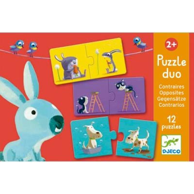 Puzzle duo - Contraires | Casse-têtes