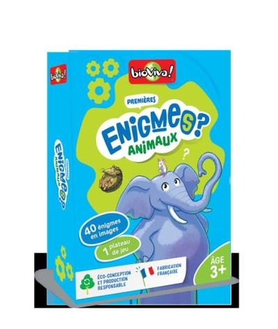 Mes premières énigmes - Animaux | Jeux éducatifs