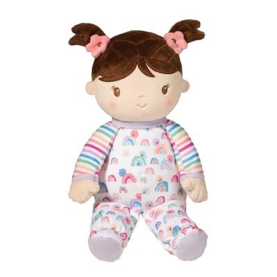 Peluche - Poupée Isabelle rainbow | Peluche et marionnette