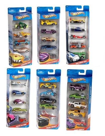 Hot Wheels - Ensemble de 5 voitures assorties | Jeux collectifs & Jeux de rôles