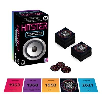 Hitster - Jeu de party musical version bilingue | Jeux d'ambiance