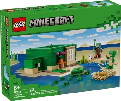 Lego - Minecraft : La maison Tortue sur la plage | LEGO®