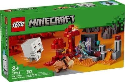 LEGO - Minecraft : L’embuscade au portail du Nether | LEGO®