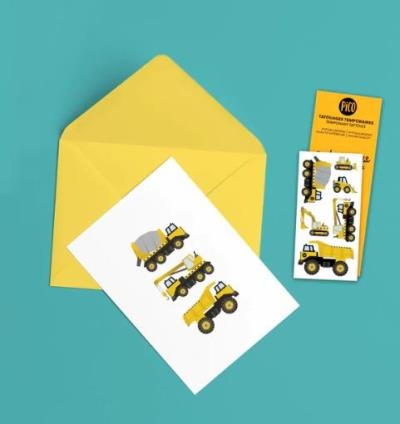 Carte de souhaits - Camions | Cadeau