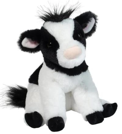 Peluche - Elsie la vache | Peluche et marionnette