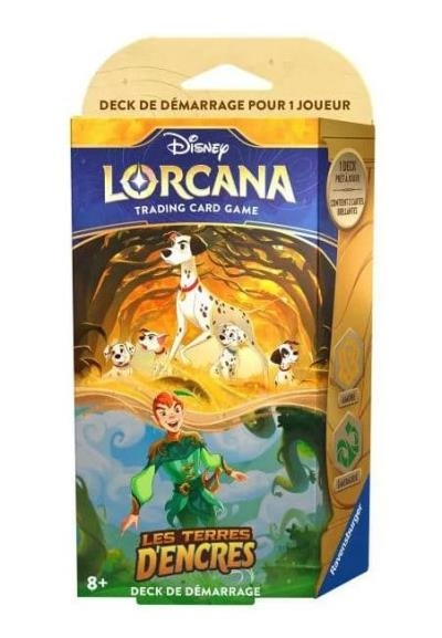 Disney lorcana Set 3 - Les terres d'encre ( Deck de démarrage )  | Jeux de stratégie