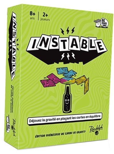 Instable - Cards vs Gravity (Version QC) | Jeux d'ambiance