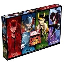 Marvel Dice Throne - Scarlet Witch vs Thor vs Loki vs Spider-Man | Jeux pour 2 