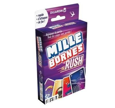 Jeu Mille Bornes RUSH! Version bilingue | Jeux classiques