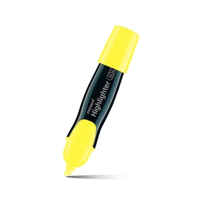 Surligneurs Monami 604 jaune pastel | Surligneurs