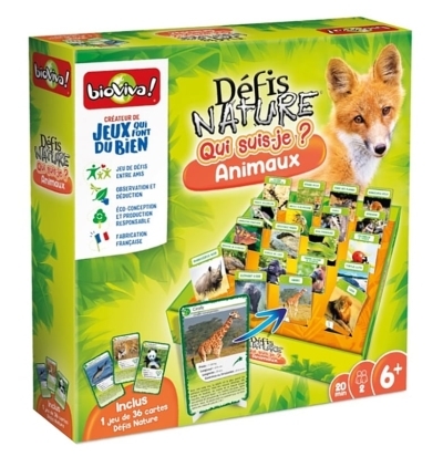 Défis Nature / Qui suis-je ? Animaux | Jeux éducatifs