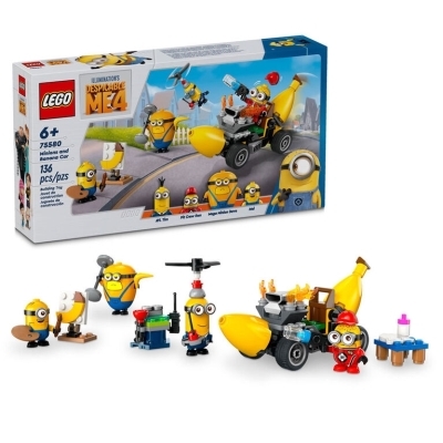 Lego - Les Minions et la voiture-banane | LEGO®