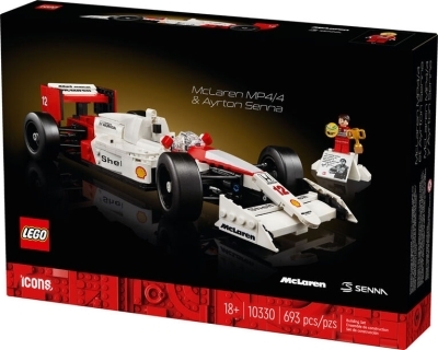 Lego Icons - McLaren MP4/4 et Ayrton Senna | LEGO®