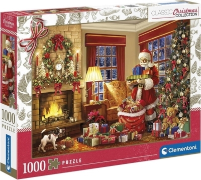 Casse-tête 1000 - La visite du Père Noël | Casse-têtes