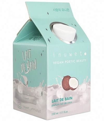 Lait de bain végane - Coconut (230ml) | Cadeau