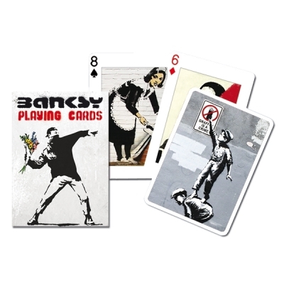 Banksy - Carte a jouer | Jeux de cartes et de dés classiques