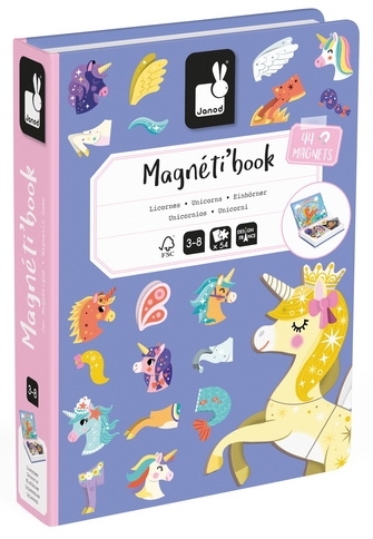 Magnétibook - Licorne | Jeux magnétiques